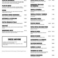 La Bodega Menu Menu For La Bodega Ss 16 Selangor