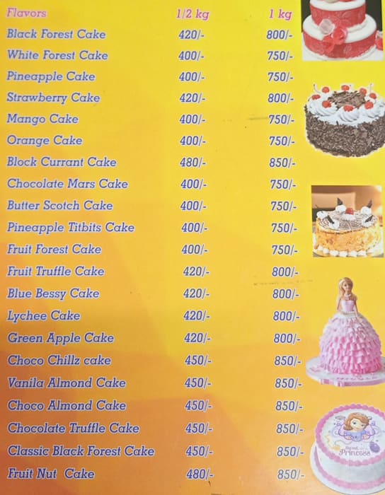 Sans Rival Cakes & Pastries menu price 2022-2023 near Robinsons Magnolia in  Quezon City | YummyAdvisor