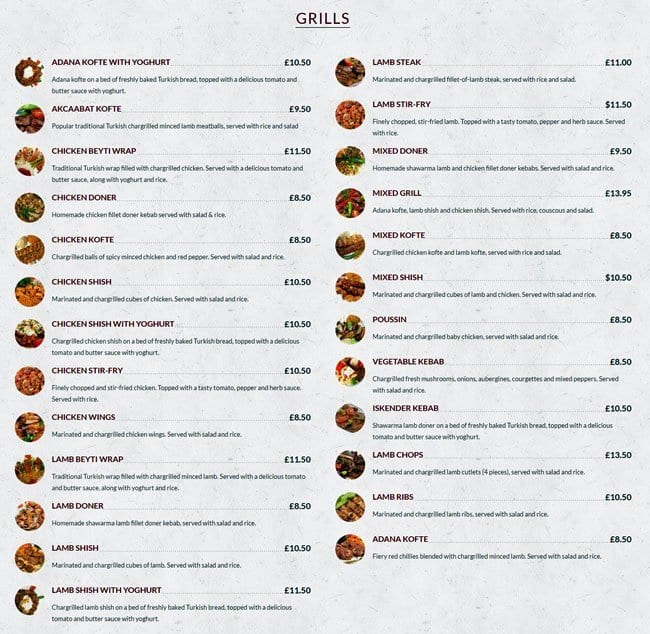 Menu at Faroz Restaurant Ilford, Ilford