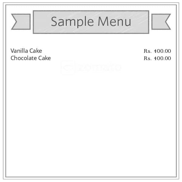 Menu Of The Cake Carnival, Undri, Pune