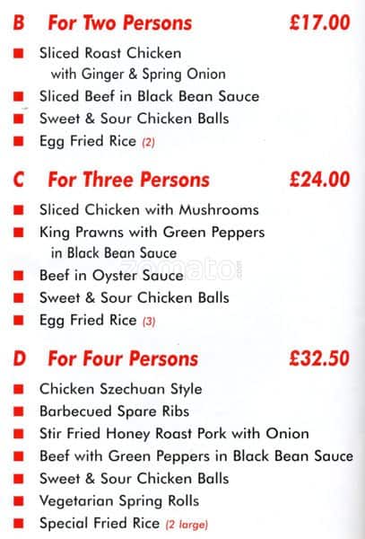 Koover menu