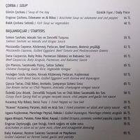 la vina menu menu for la vina levazim istanbul la vina menu menu for la vina levazim istanbul