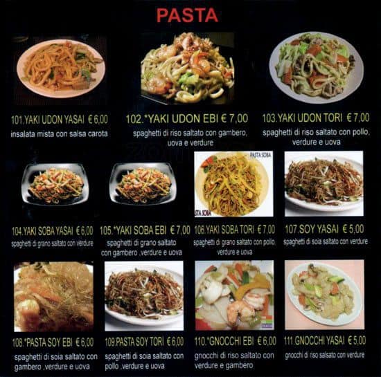 Menu di Dao Sushi 