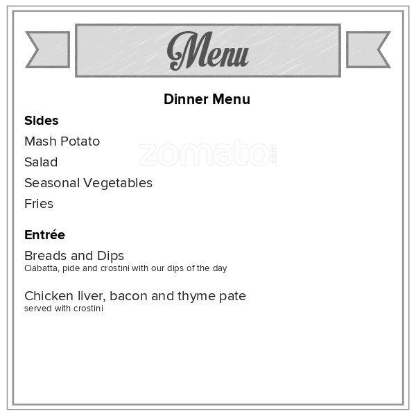 Alibi menu