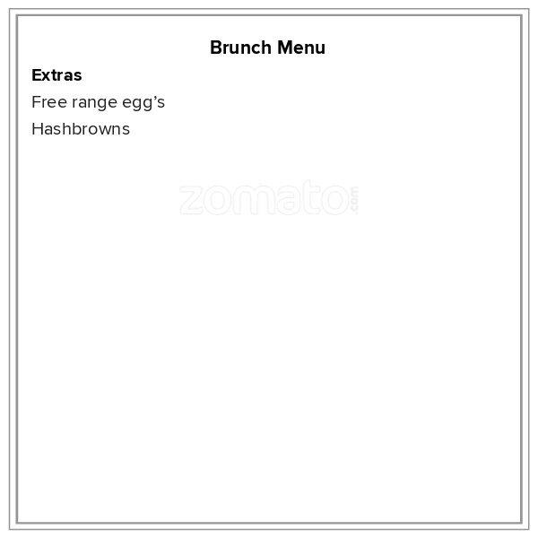 Alibi menu
