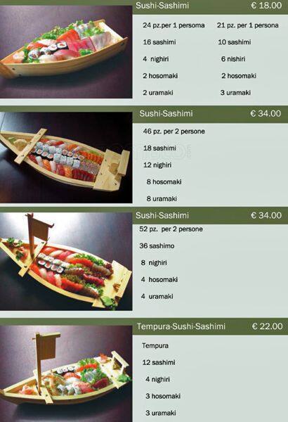 Menu di Saien 