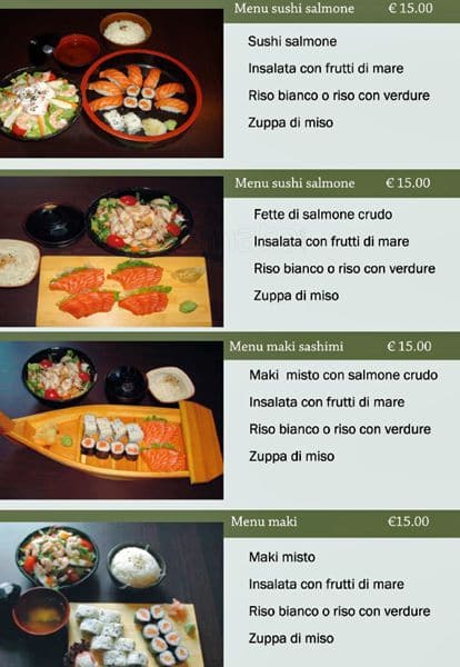 Menu di Saien 