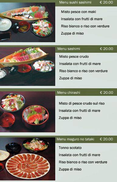 Menu di Saien 