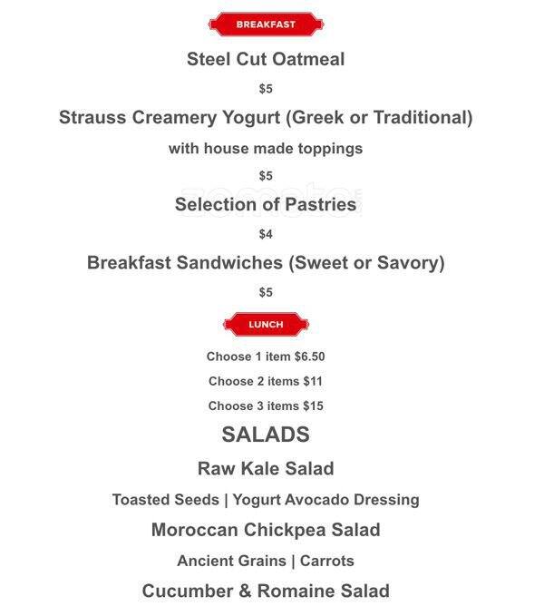 Heyday Menu, Menu for Heyday, SOMA, San Francisco Urbanspoon/Zomato