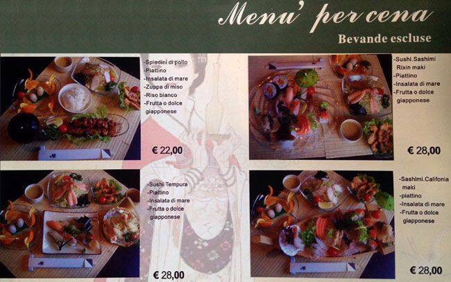 Menu di Ri Xin 