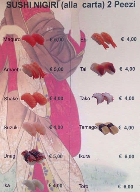 Menu di Ri Xin 