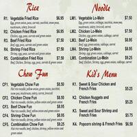 Jj Garden Asian Gourmet Menu Menu For Jj Garden Asian Gourmet