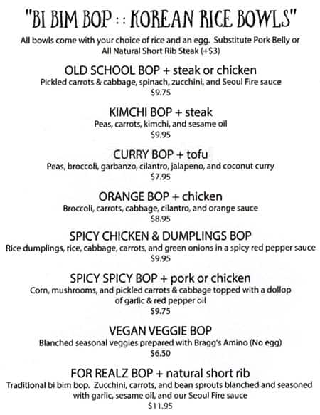 Bbbop Seoul Kitchen Menu Menu For Bbbop Seoul Kitchen Lower   7b49f9a4e682179ffc07259a3edc1b5d 