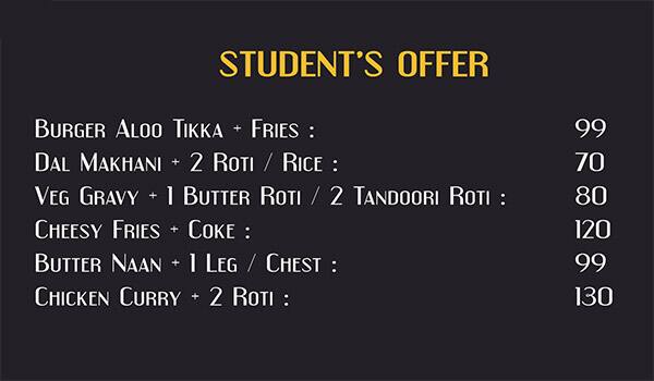 Tibits Restaurant menu