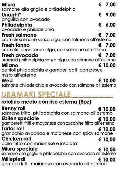 Menu di Jinzuan 
