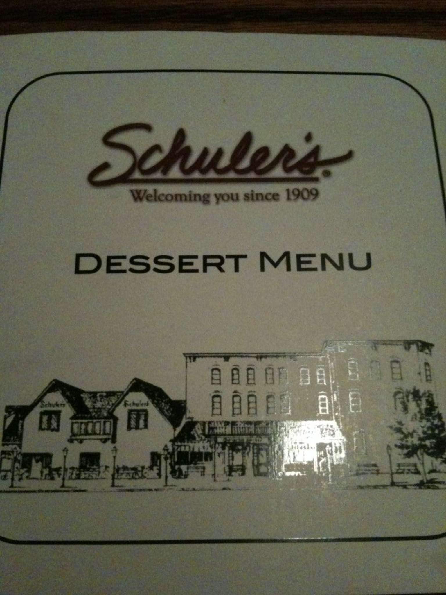 Menu At Schuler s Restaurant Pub Marshall menu-at-schuler-s-restaurant-pub-marshall