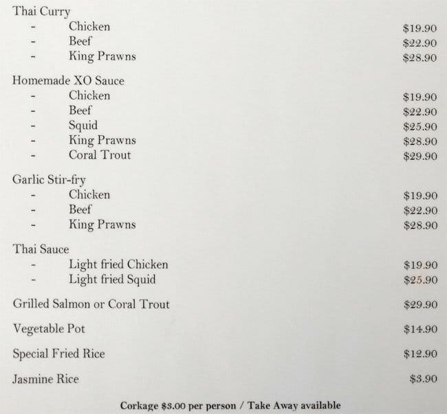 Menu at Lawnton Coffee Shop cafe, Lawnton