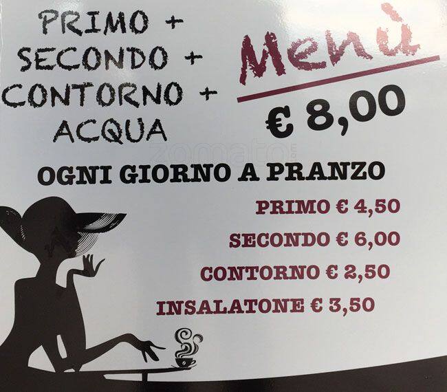 Menu di Bonjour Cafè 