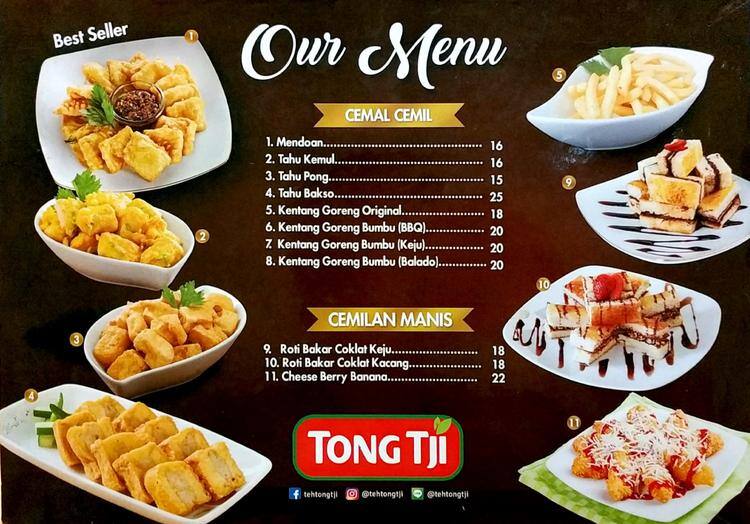 Tong Tji Tea Bar Menu Menu For Tong Tji Tea Bar Grogol