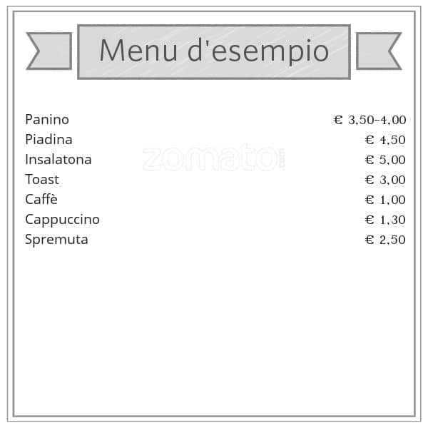 Menu di Twins Cafè 