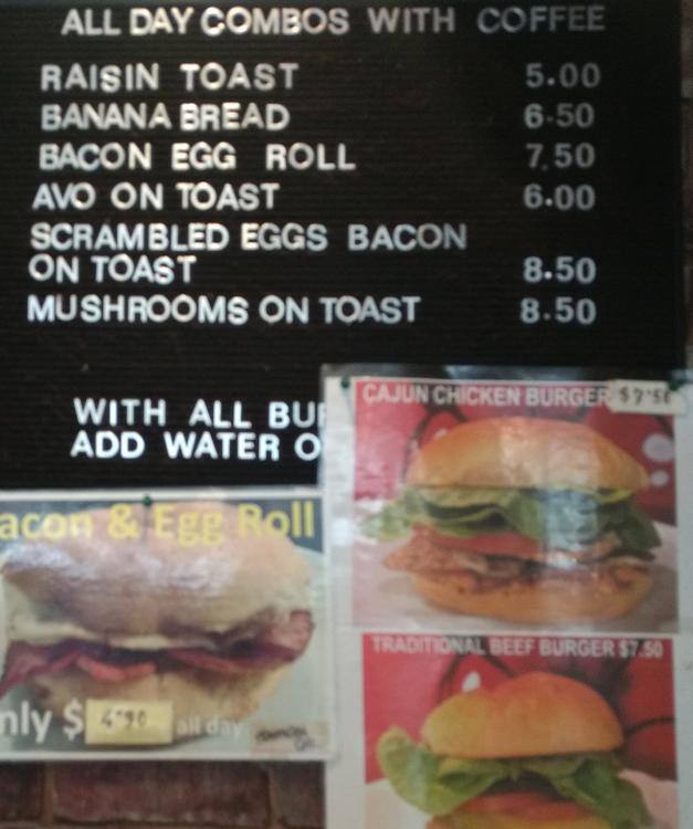 Break Fast Cafe Menu Menu For Break Fast Cafe Cbd Sydney