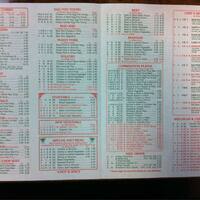 Hong Kong Chinese Restaurant Menu Hong Kong Chinese Restaurant Menu