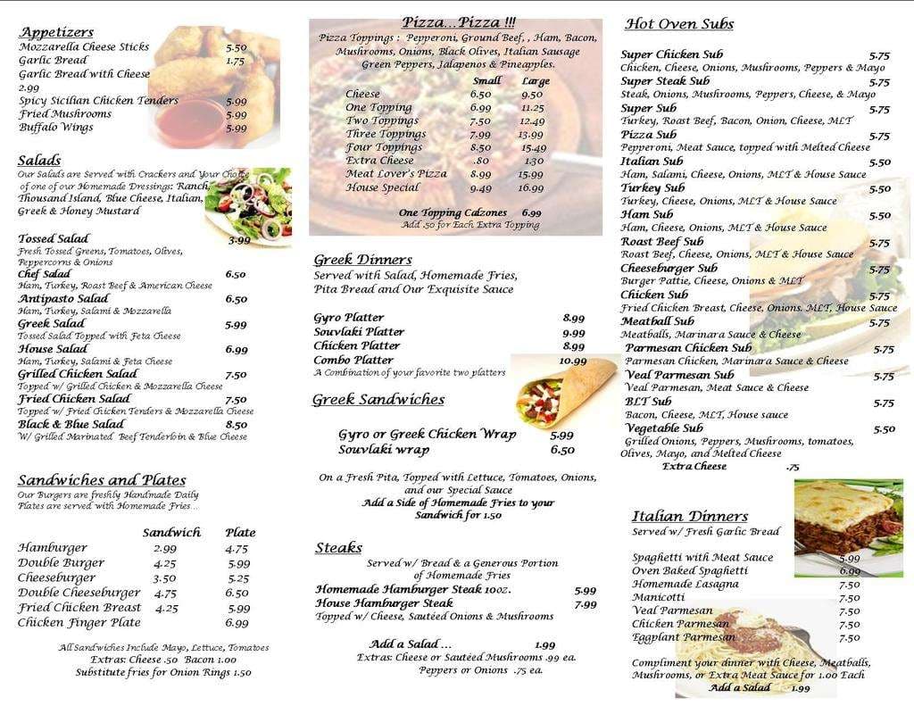 Famous Pizza Menu, Menu de Famous Pizza, Spartanburg, Greenville ...