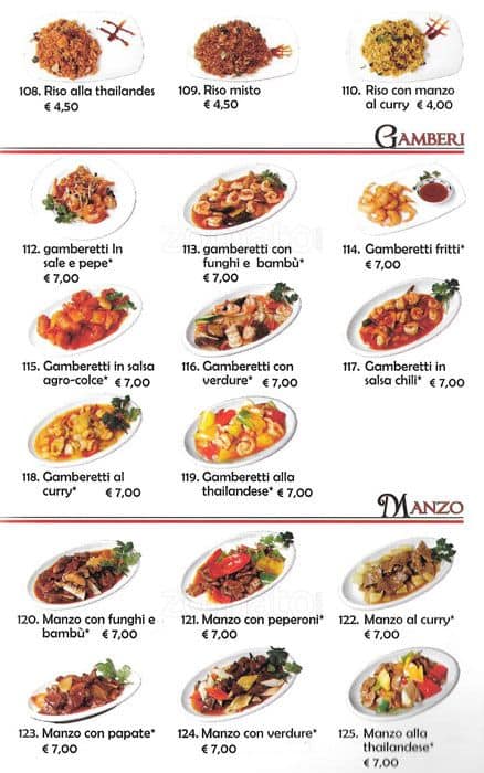 Menu di Kaiyou 