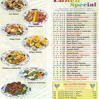 Chen S Garden Chinese Restaurant Menu