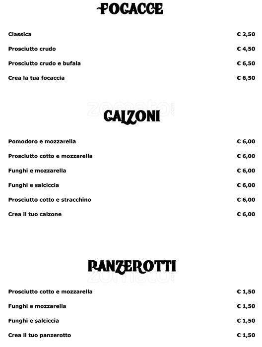 Pizza Special Speisekarte