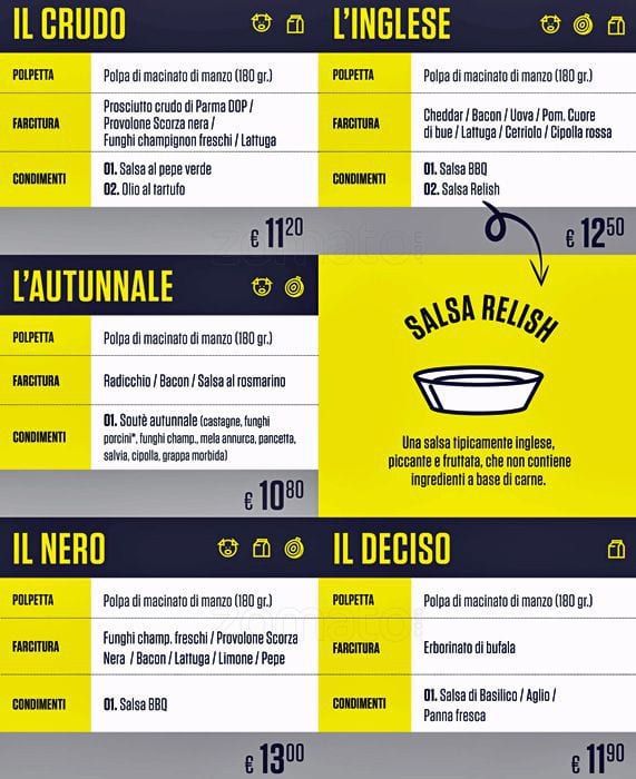 Menu di The Bun Factory 