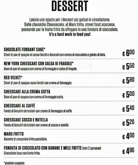 Menu di The Bun Factory 