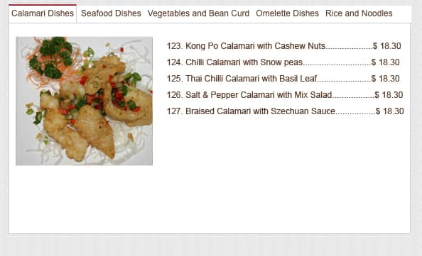 Menu At Imperial Garden Restaurant Essendon