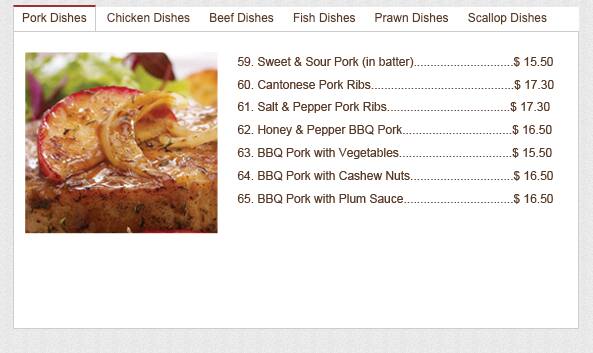 Menu At Imperial Garden Restaurant Essendon