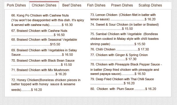 Menu At Imperial Garden Restaurant Essendon