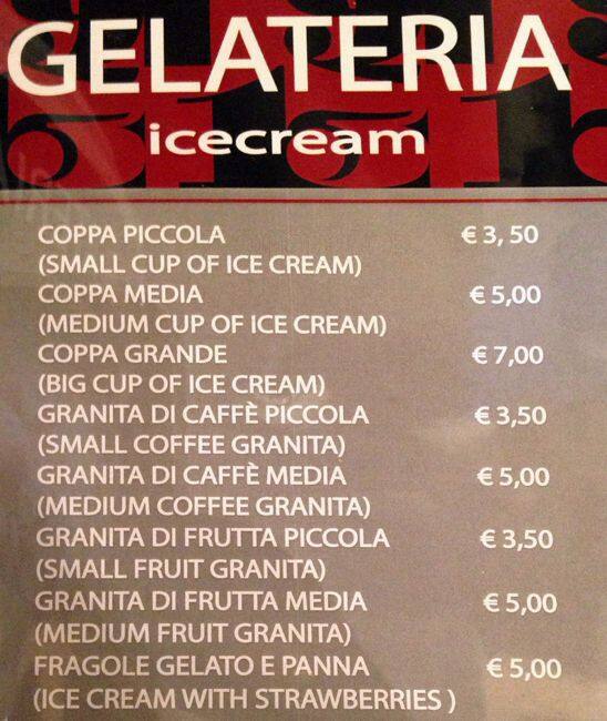 Menu di Novecentotredici Caffetteria Pasticceria Cocktail Bar 