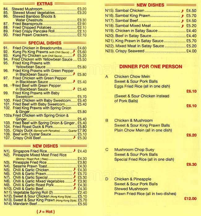 Menu at Silver River fast food, Kingston upon Thames, 133 Richmond Rd