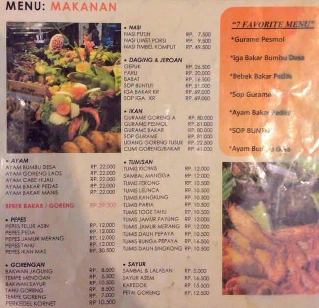Bumbu Desa Menu Menu untuk Bumbu Desa Medan Satria Bumbu Desa Menu Menu untuk Bumbu Desa Medan Satria