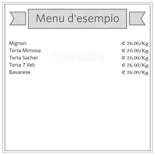 Menu di Marron Glacè 