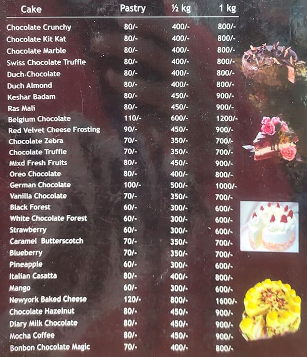 Bonbons Bakery (M-City) Menu and Delivery in Melbourne