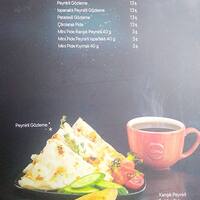 Bayramefendi Osmanli Kahvecisi Menu