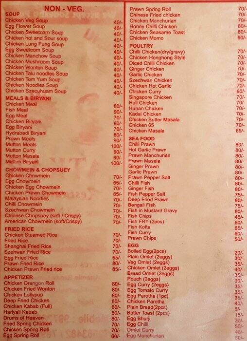 Satkar Menu, Menu for Satkar, Electronic City, Bangalore Zomato