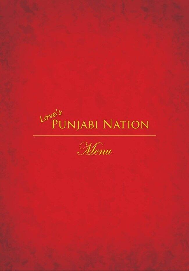 Punjabi Nation menu