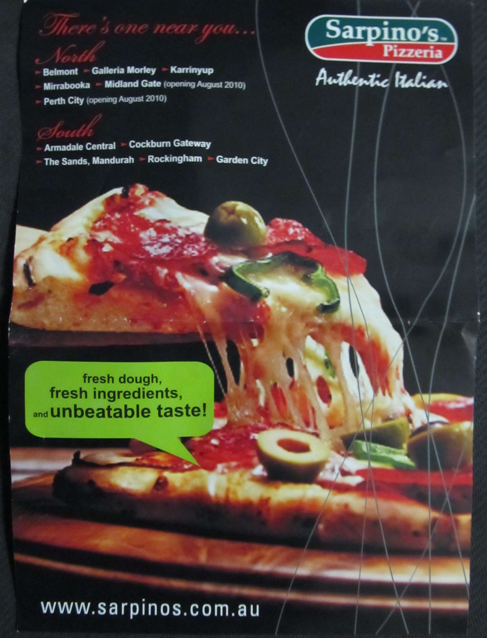 Sarpino's Pizzeria Centro Galleria Menu Urbanspoon/Zomato