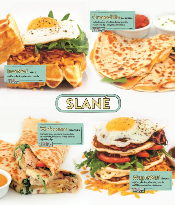 Waf Waf Menu Menu Podniku Waf Waf Holesovice Praha 7