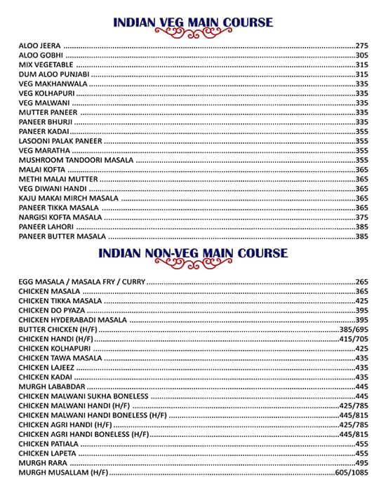 Menu of Spoon N Fork, CBDBelapur, Navi Mumbai