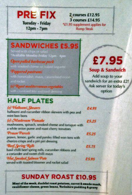 Tusk menu