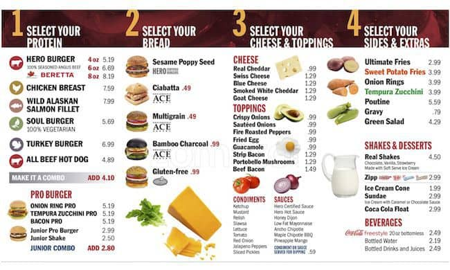 hero-certified-burgers-menu-menu-for-hero-certified-burgers-milton