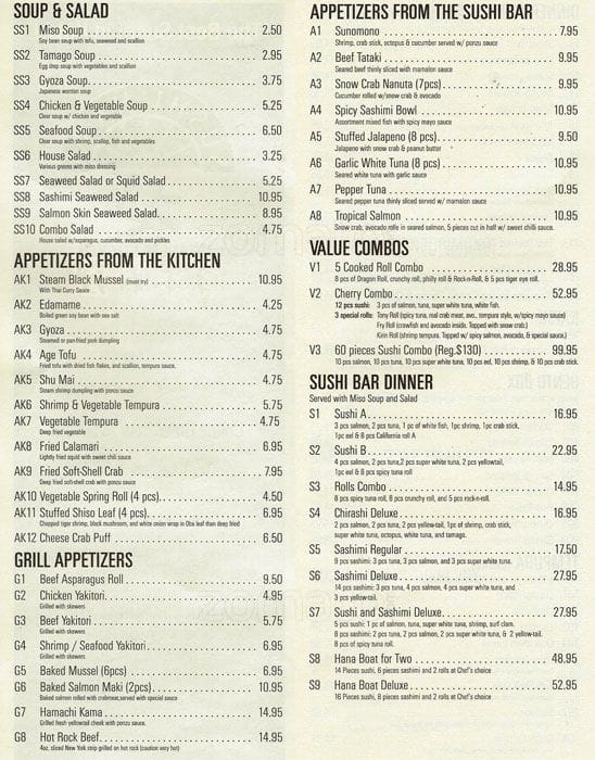 Sushi hana tulsa menu - 🧡 Tammy Donaldson - Sushi Hana Brookside, Tulsa...