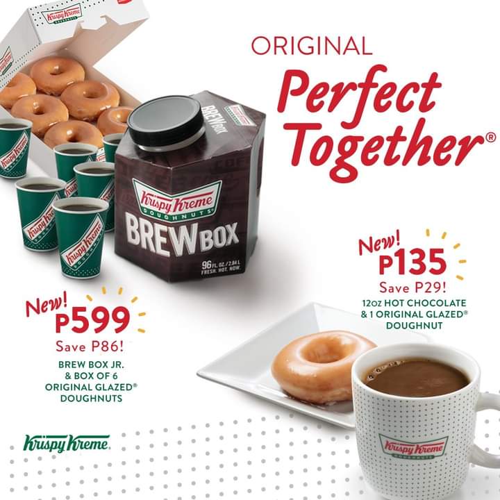 Krispy Kreme - Ayala Malls Solenad menu